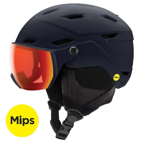 예약판매 스미스 스노우보드 일체형 고글 헬멧 2425 SMITH SURVEY MIPS MATTE BLACK 변색 ROSE FLASH 서베이 밉스
